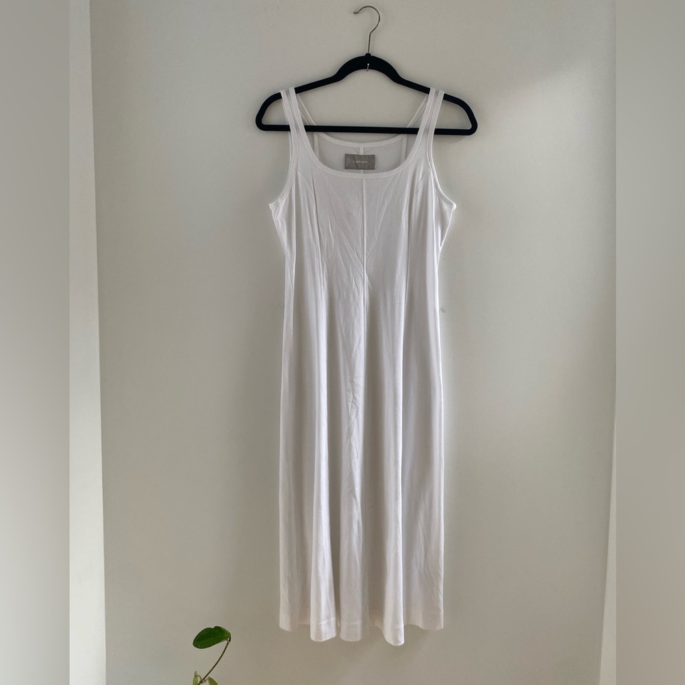 NWOT Everlane The Luxe Cotton Seamed Tank Dress (S)